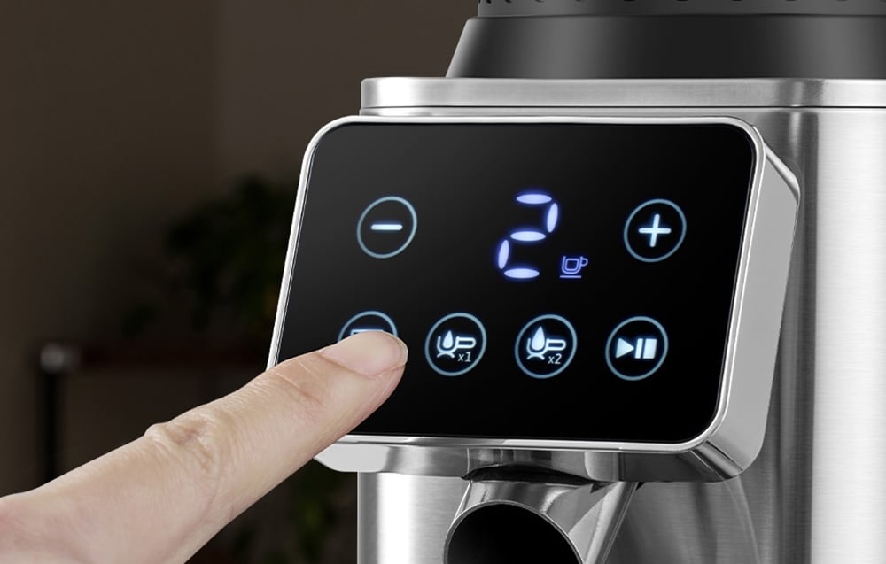 Kavos aparatas AMZCHEF CE-CG209-SV Coffee Grinder (Sidabrinis) aprašymas - Prekės nuotrauka
