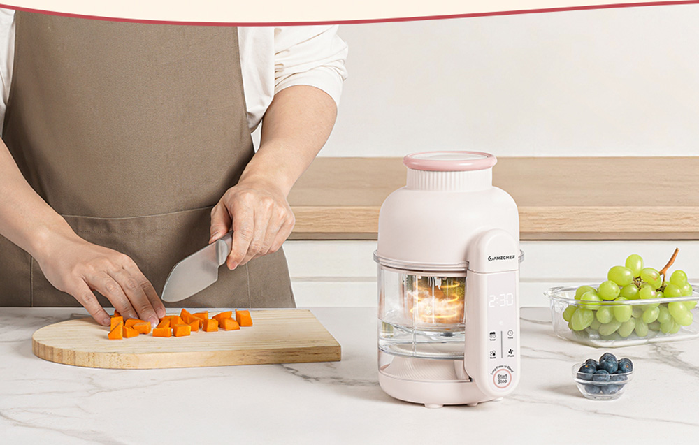 AMZCHEF CE-F5-CW Baby Food Maker aprašymas - Prekės nuotrauka