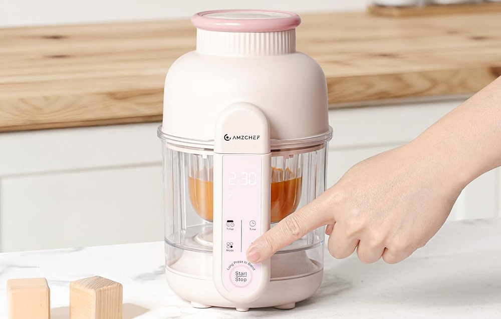 AMZCHEF CE-F5-CW Baby Food Maker aprašymas - Prekės nuotrauka