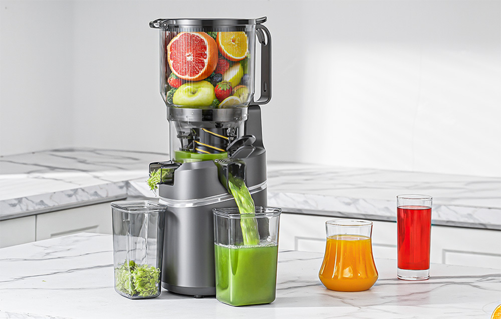 Sulčiaspaudė AMZCHEF CE-SJ-036C-GA Slow Juicer aprašymas - Prekės nuotrauka