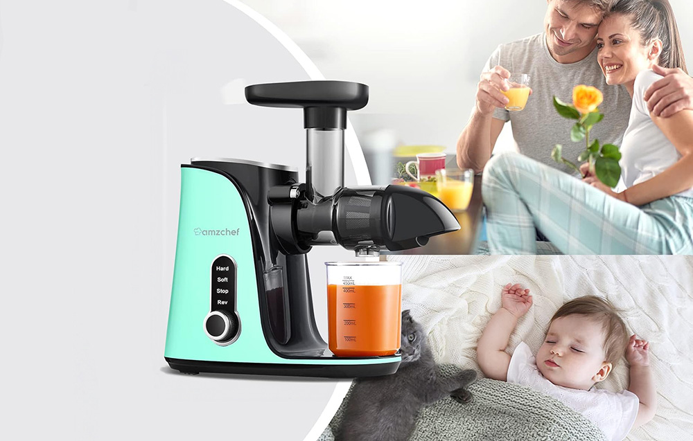 amzchef-gm3001-gn-slow-speed-juicer-green