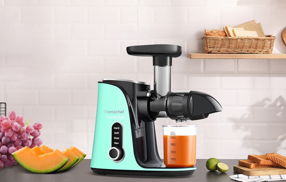 amzchef-gm3001-gn-slow-speed-juicer-green