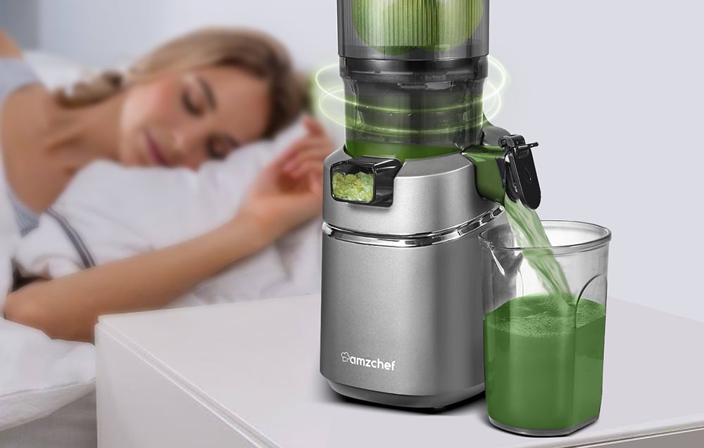 AMZCHEF SJ-036-GA lėtai veikianti sulčiaspaudė (pilka) aprašymas - Prekės nuotrauka AMZCHEF SJ-036-GA lėtai veikianti sulčiaspaudė (pilka) aprašymas - Prekės nuotrauka