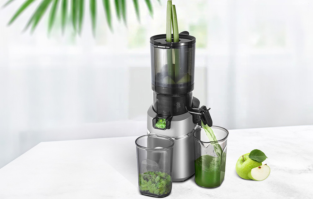 AMZCHEF SJ-036-GA lėtai veikianti sulčiaspaudė (pilka) aprašymas - Prekės nuotrauka AMZCHEF SJ-036-GA lėtai veikianti sulčiaspaudė (pilka) aprašymas - Prekės nuotrauka