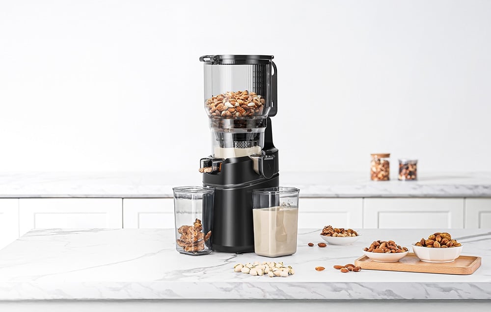 Sulčiaspaudė AMZCHEF SJ-036CBK Slow Juicer (Juodas) aprašymas - Prekės nuotrauka Sulčiaspaudė AMZCHEF SJ-036CBK Slow Juicer (Juodas) aprašymas - Prekės nuotrauka