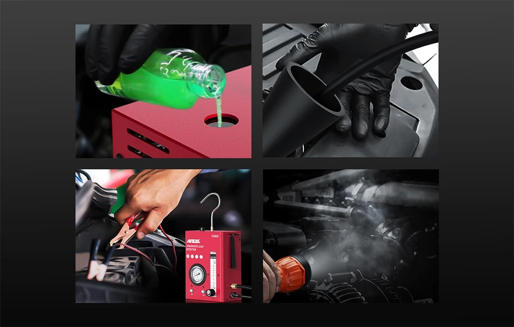 Ancel S3000 diagnostic leak detector aprašymas - Prekės nuotrauka Ancel S3000 diagnostic leak detector aprašymas - Prekės nuotrauka
