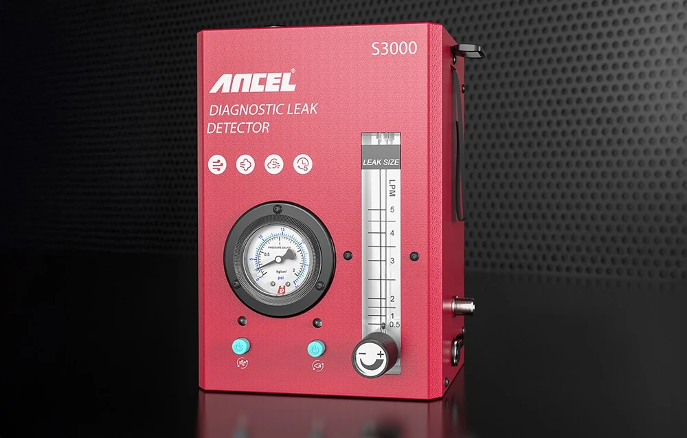 Ancel S3000 diagnostic leak detector aprašymas - Prekės nuotrauka Ancel S3000 diagnostic leak detector aprašymas - Prekės nuotrauka