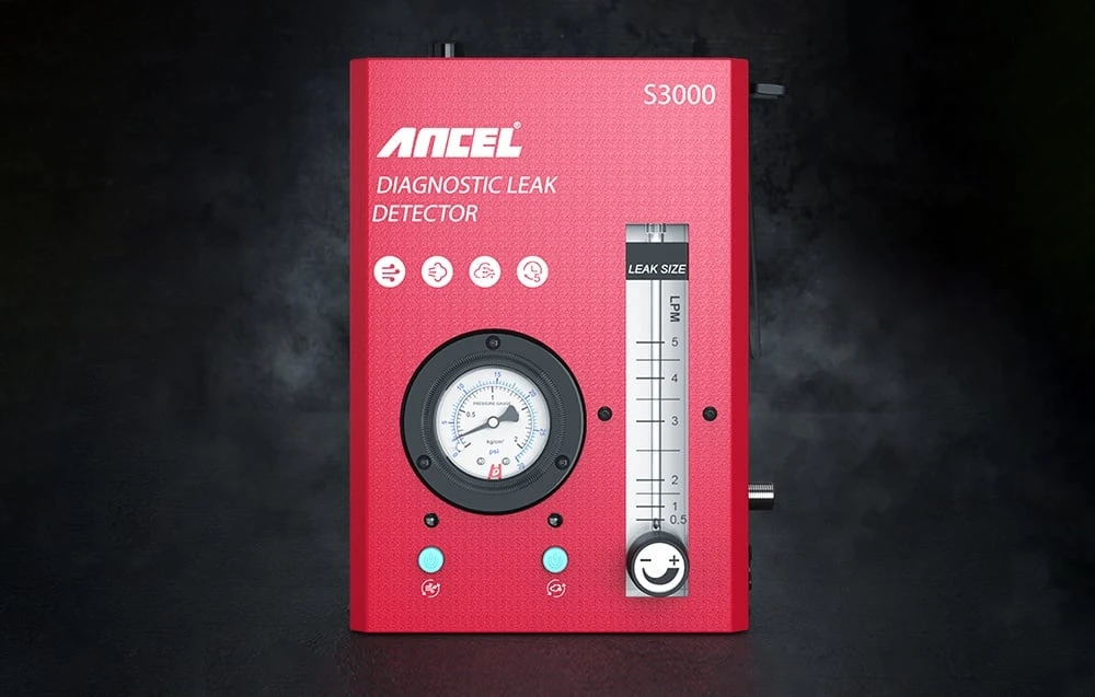Ancel S3000 diagnostic leak detector aprašymas - Prekės nuotrauka Ancel S3000 diagnostic leak detector aprašymas - Prekės nuotrauka
