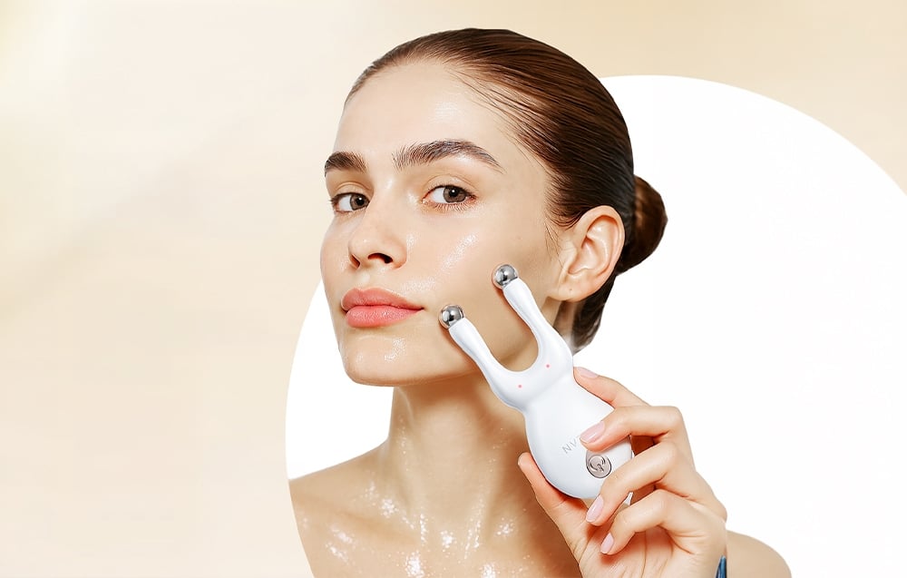 ANLAN 01-AMFY52-02A Face and Eye Massager aprašymas - Prekės nuotrauka