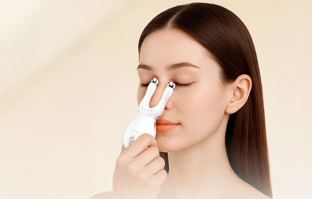 ANLAN 01-AMFY52-02A Face and Eye Massager aprašymas - Prekės nuotrauka