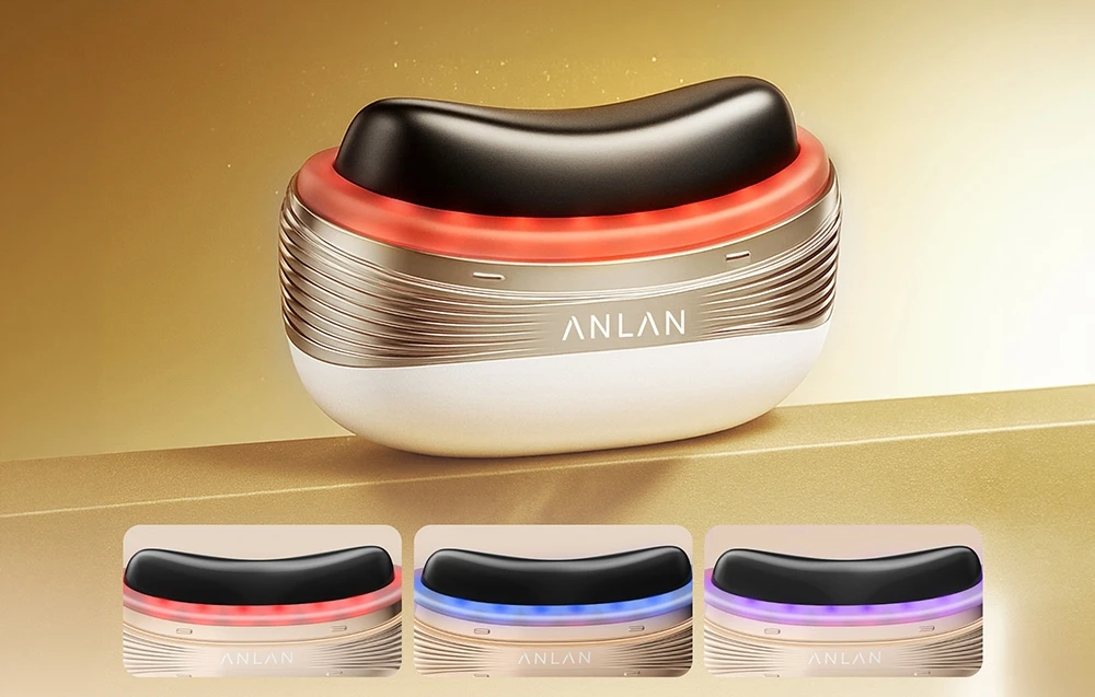 ANLAN 02-AGSY53-02A 2-in-1 Face and Head Massager aprašymas - Prekės nuotrauka