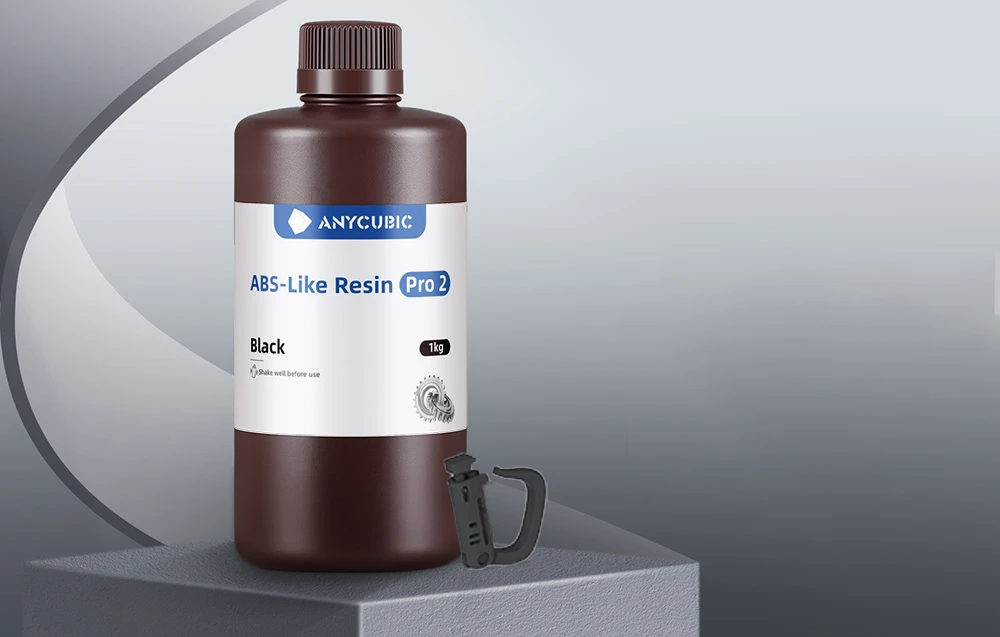 AnyCubic ABS tipo Resin Pro 2 (juoda) aprašymas - Prekės nuotrauka