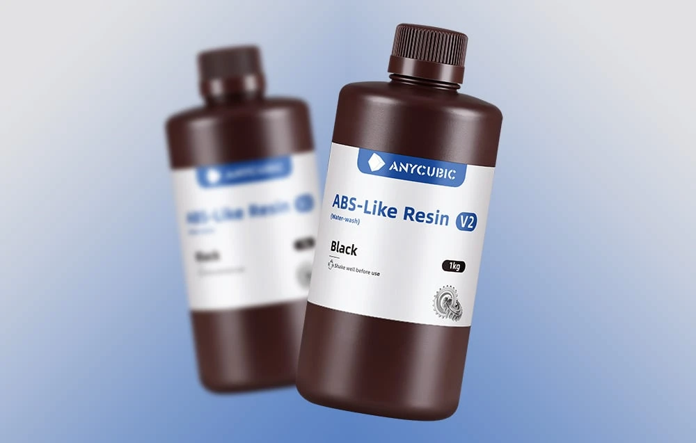 Anycubic – ABS Like Resin V2 – Juoda – 1kg aprašymas - Prekės nuotrauka Anycubic – ABS Like Resin V2 – Juoda – 1kg aprašymas - Prekės nuotrauka