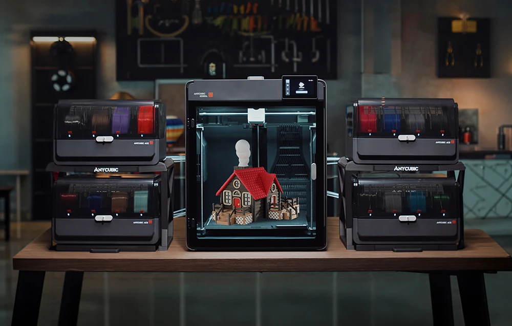 Anycubic ACE 2 Pro Multi-Filament System for the Kobra S1 aprašymas - Prekės nuotrauka