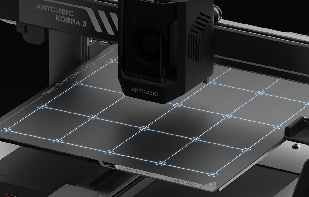 „Anycubic Kobra 3“ 3D spausdintuvas