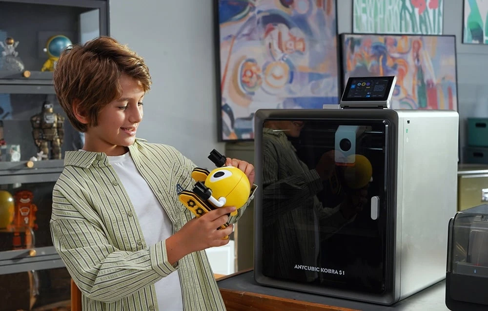 Anycubic Kobra S1 Combo 3D Spausdintuvas aprašymas - Prekės nuotrauka Anycubic Kobra S1 Combo 3D Spausdintuvas aprašymas - Prekės nuotrauka