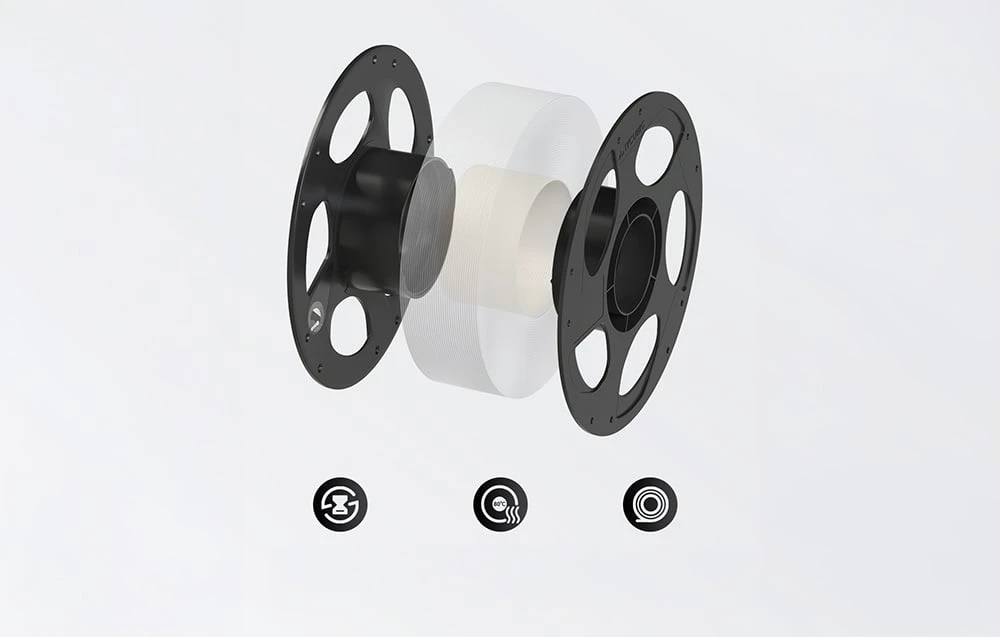 Anycubic PETG Filament (Gray) 1kg aprašymas - Prekės nuotrauka Anycubic PETG Filament (Gray) 1kg aprašymas - Prekės nuotrauka