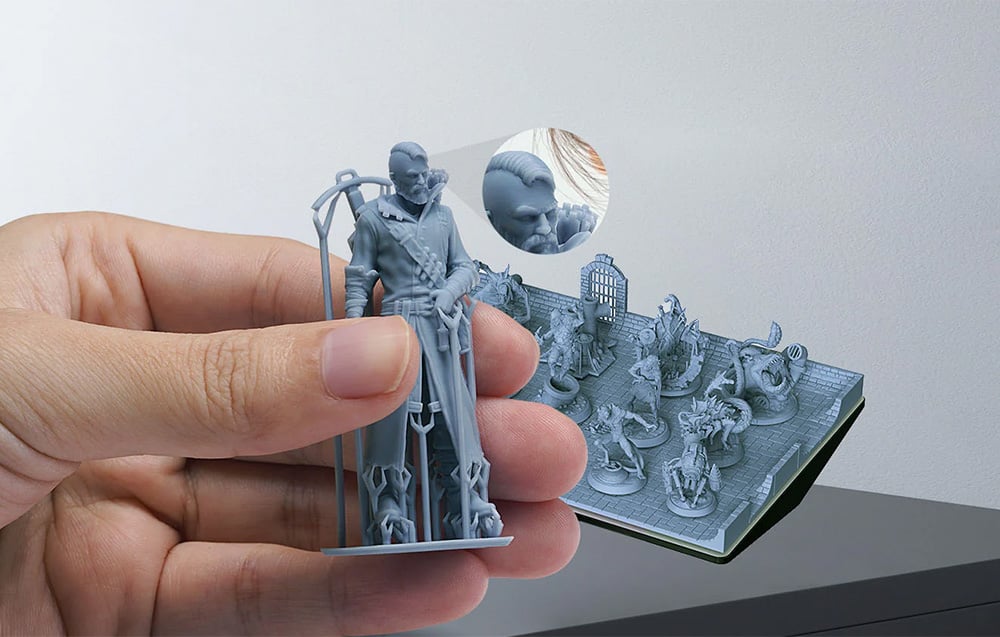 ANYCUBIC tekstūros derva (smėlio spalvos) aprašymas - Prekės nuotrauka
