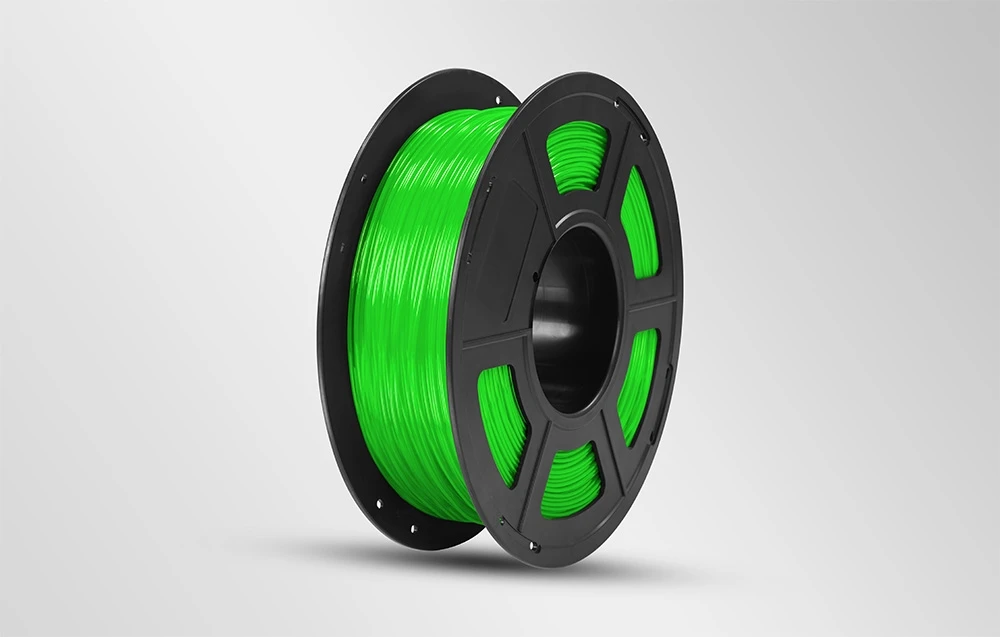 Anycubic TPU Filament (Transparent Žalias) 1kg aprašymas - Prekės nuotrauka