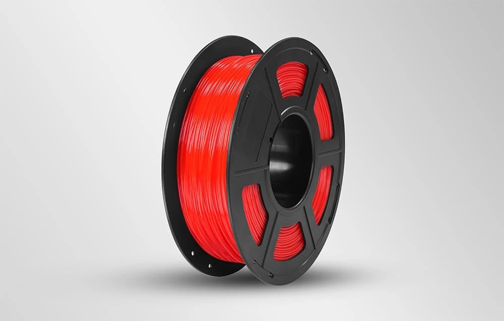 Anycubic TPU Filament (Transparent Raudona) 1kg aprašymas - Prekės nuotrauka