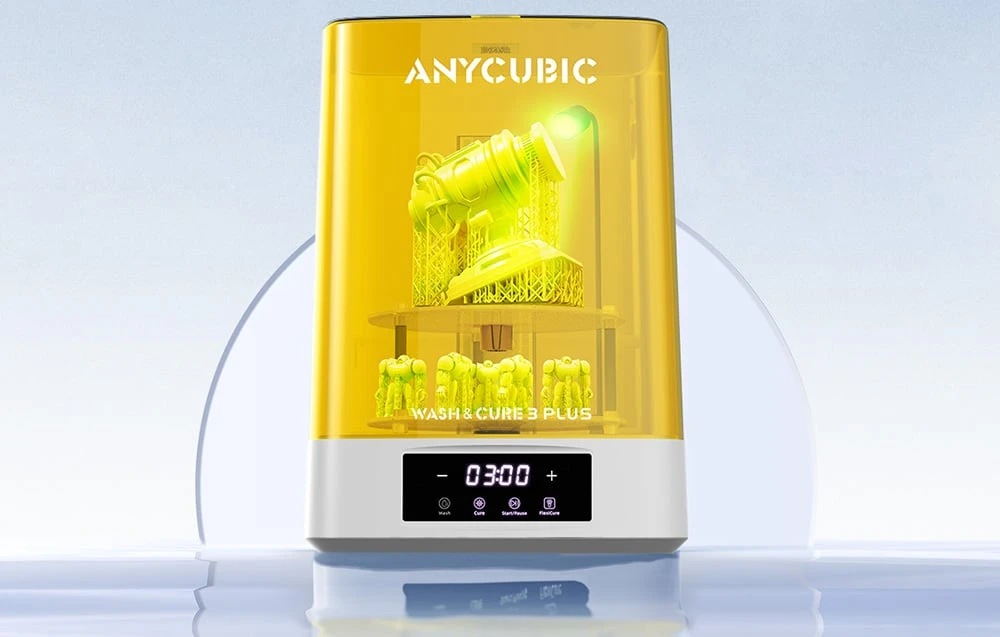 3D Spaudinių plovimo ir džiovinimo įrenginys – Anycubic Wash & Cure 3 Plus aprašymas - Prekės nuotrauka 3D Spaudinių plovimo ir džiovinimo įrenginys – Anycubic Wash & Cure 3 Plus aprašymas - Prekės nuotrauka