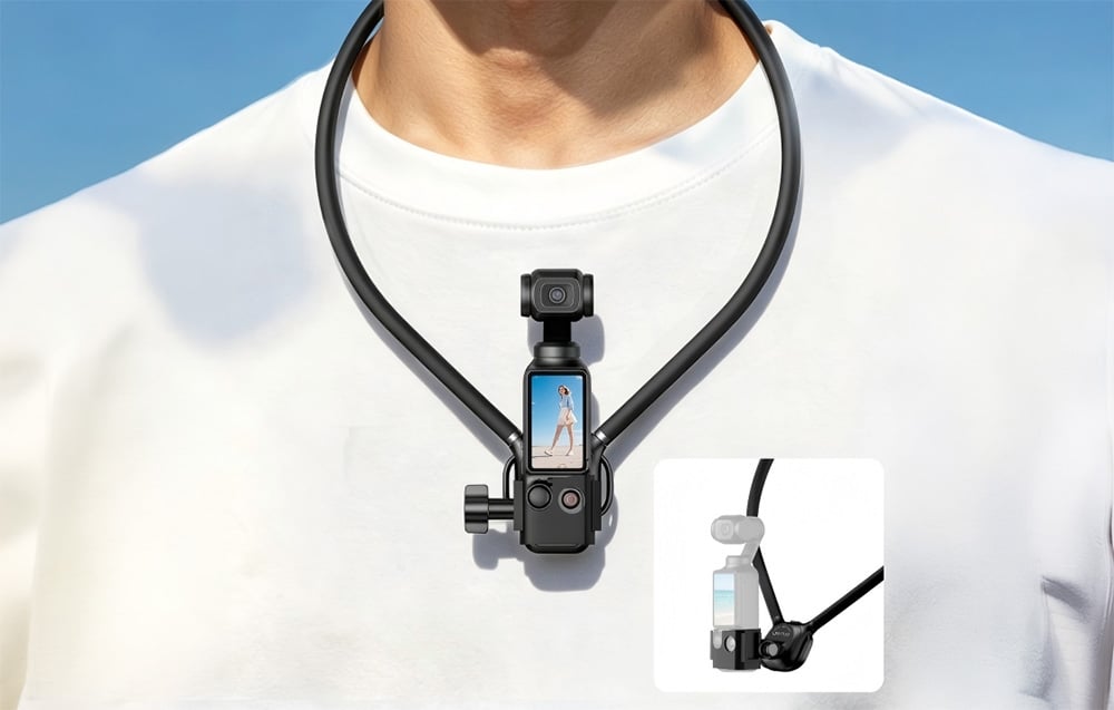 AOCHUAN (LINYTUO) Free A1 Neck Strap (Juodas) aprašymas - Prekės nuotrauka