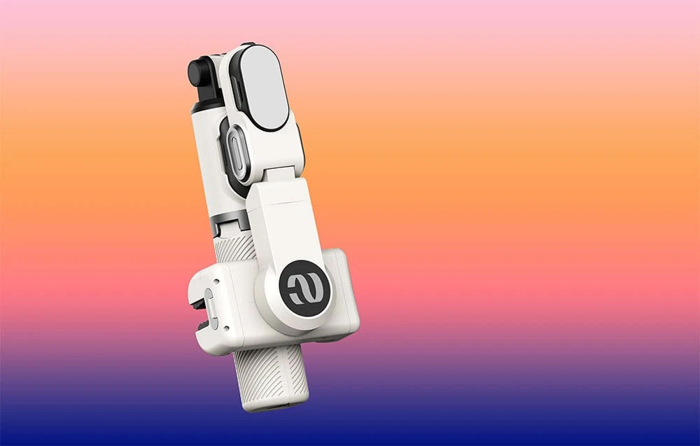 AOCHUAN M1 Pro Gimbal with RGB Lighting (Baltas) aprašymas - Prekės nuotrauka