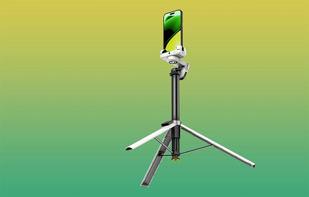 AOCHUAN M3 Pro Gimbal with RGB Lighting (Baltas) aprašymas - Prekės nuotrauka