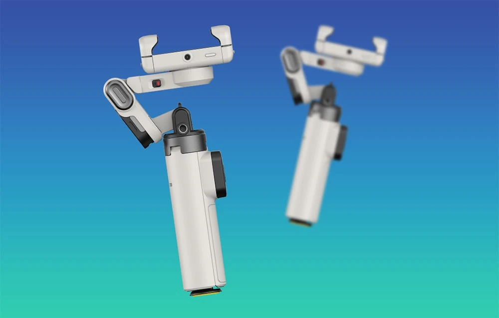 AOCHUAN M3 Pro Mini Gimbal with AI Sensor (Baltas) aprašymas - Prekės nuotrauka