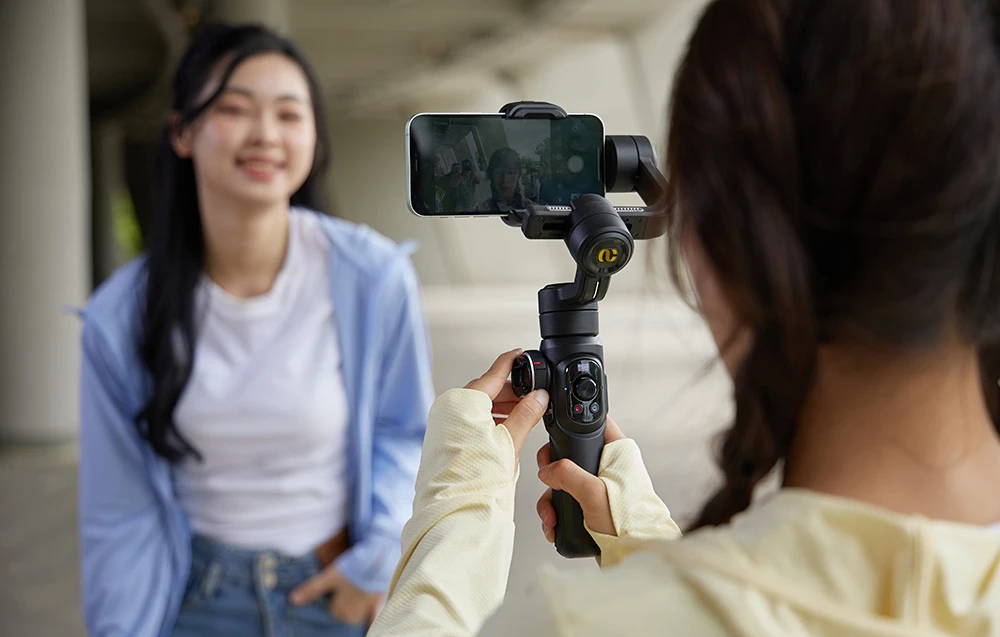 AOCHUAN S2 Gimbal (Juodas) aprašymas - Prekės nuotrauka