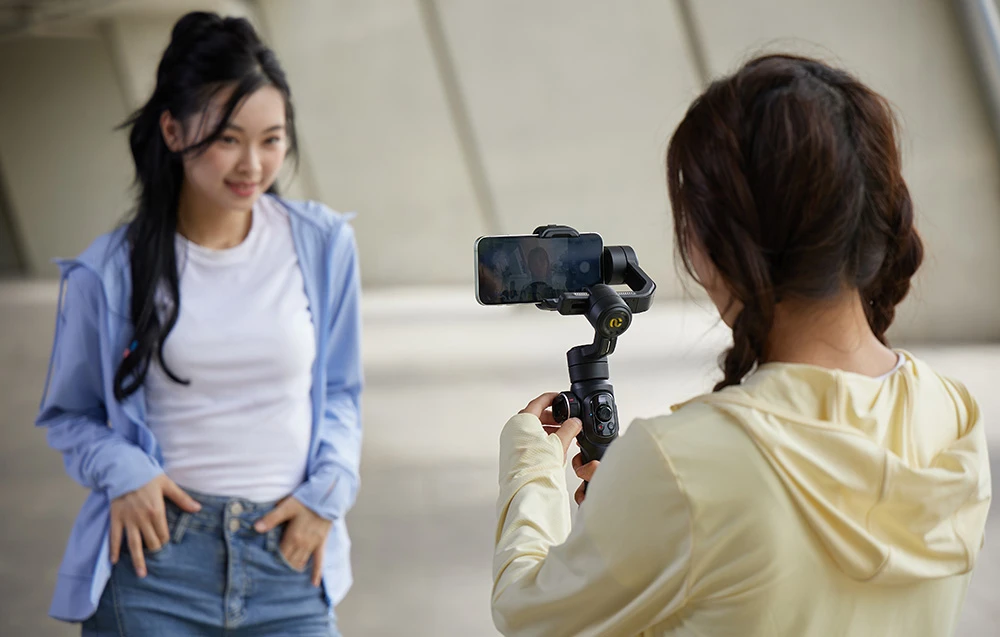 AOCHUAN S2 Gimbal (Juodas) aprašymas - Prekės nuotrauka