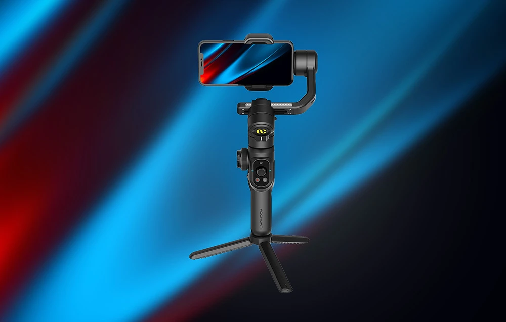 AOCHUAN S2 Gimbal (Juodas) aprašymas - Prekės nuotrauka