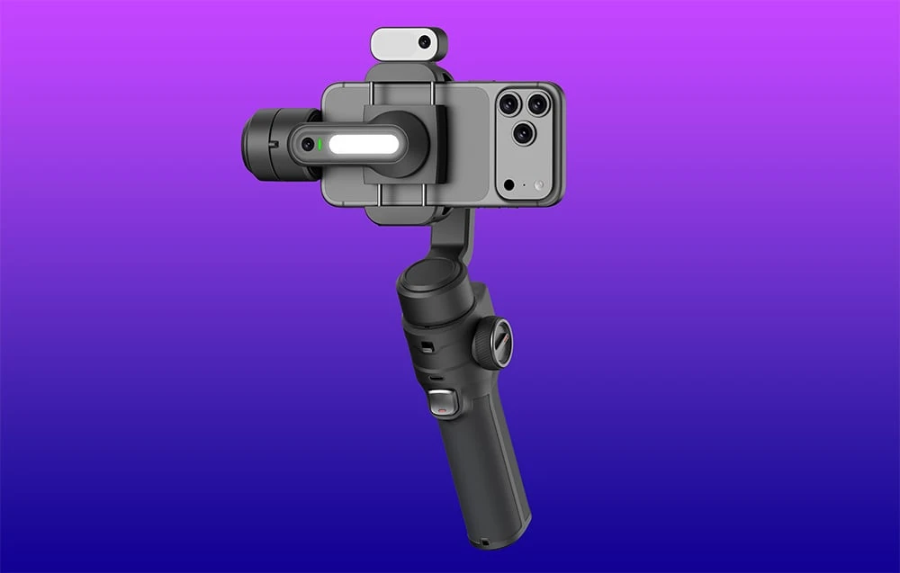 AOCHUAN S3 Gimbal with AI Sensor (Juodas) aprašymas - Prekės nuotrauka