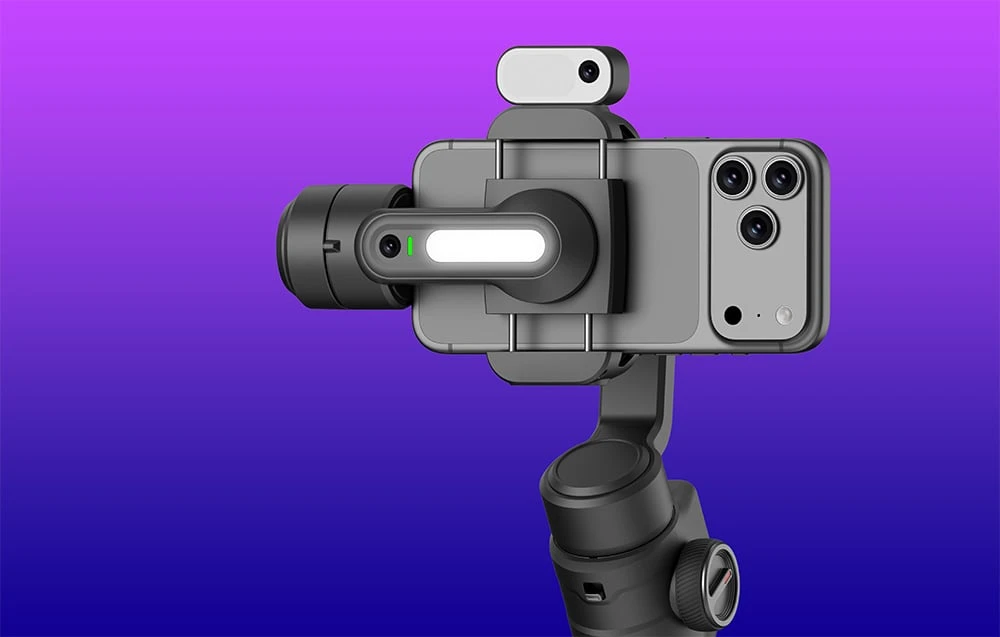 AOCHUAN S3 Gimbal with AI Sensor (Juodas) aprašymas - Prekės nuotrauka