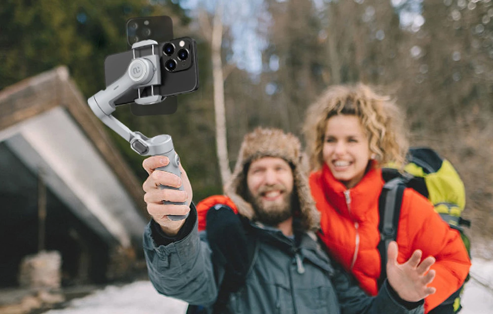 AOCHUAN X Gimbal (Gray) aprašymas - Prekės nuotrauka