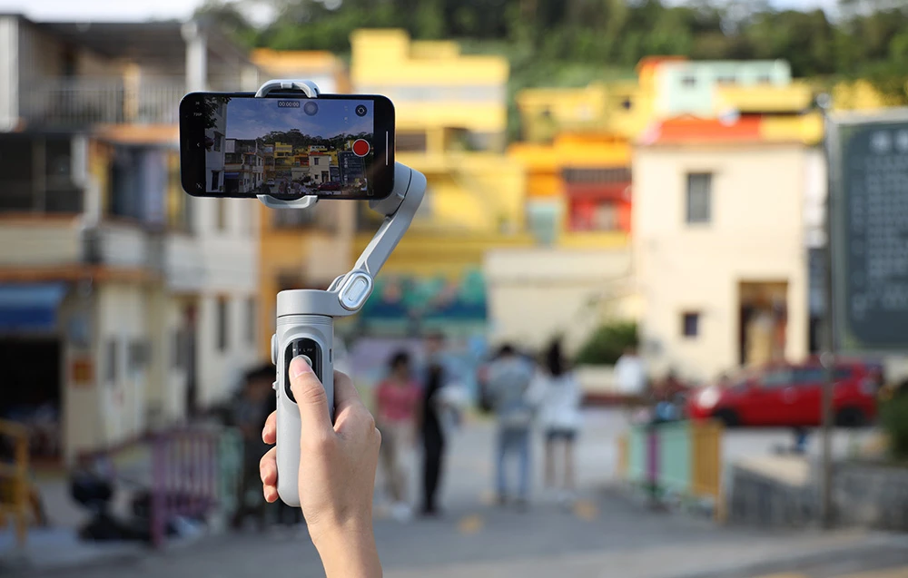 AOCHUAN X Pro Gimbal with AI Sensors (Gray) aprašymas - Prekės nuotrauka