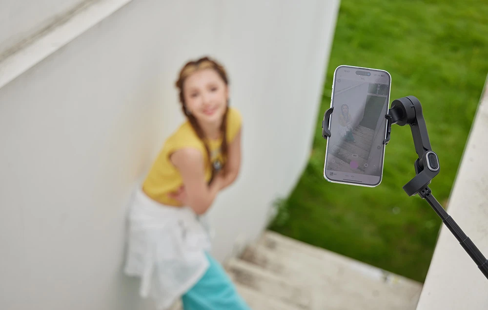 AOCHUAN X2 Gimbal with AI Sensor (Juodas) aprašymas - Prekės nuotrauka