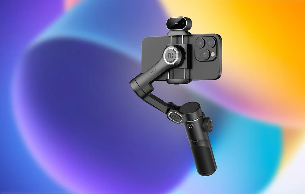 AOCHUAN X2 Gimbal with AI Sensor (Juodas) aprašymas - Prekės nuotrauka