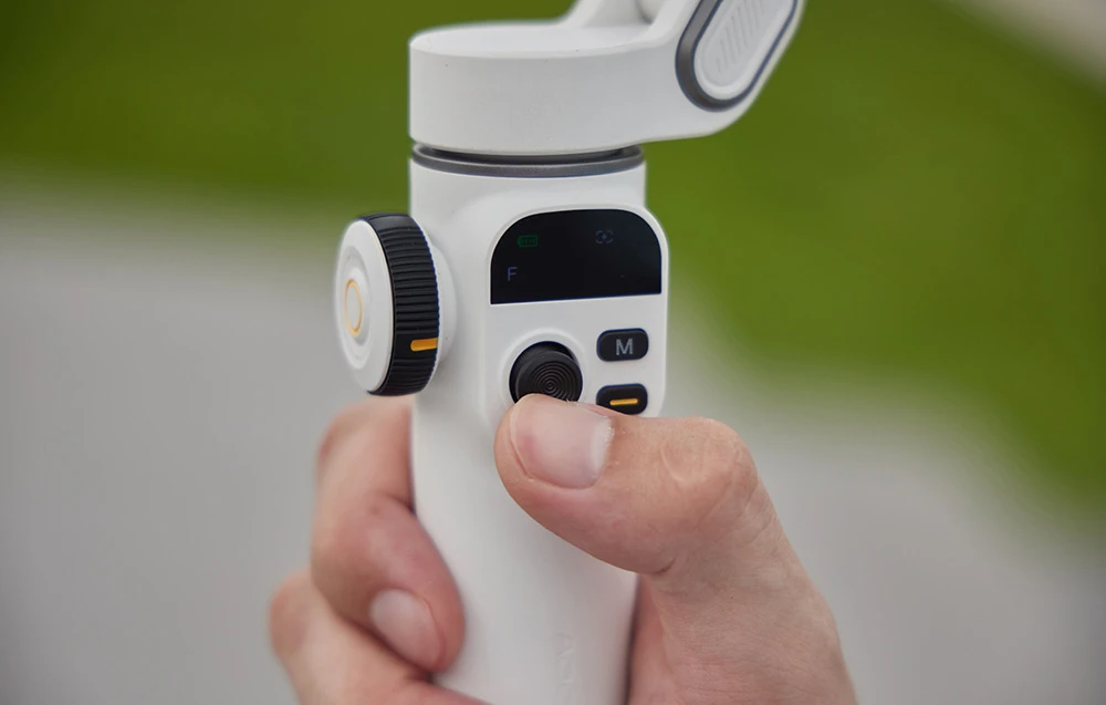 AOCHUAN X2 Gimbal with AI Sensor (Baltas) aprašymas - Prekės nuotrauka