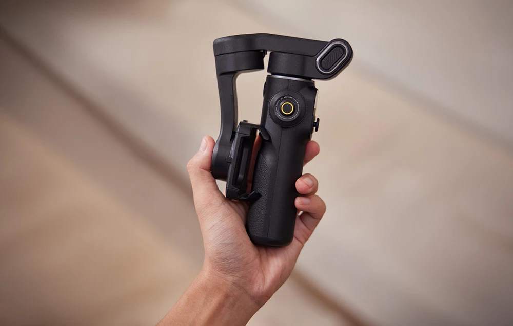 AOCHUAN X2 Gimbal with RGB Lighting juodos spalvos aprašymas - Prekės nuotrauka