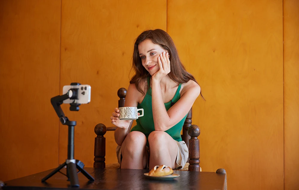 AOCHUAN X3 Gimbal with AI Sensor (Juodas) aprašymas - Prekės nuotrauka
