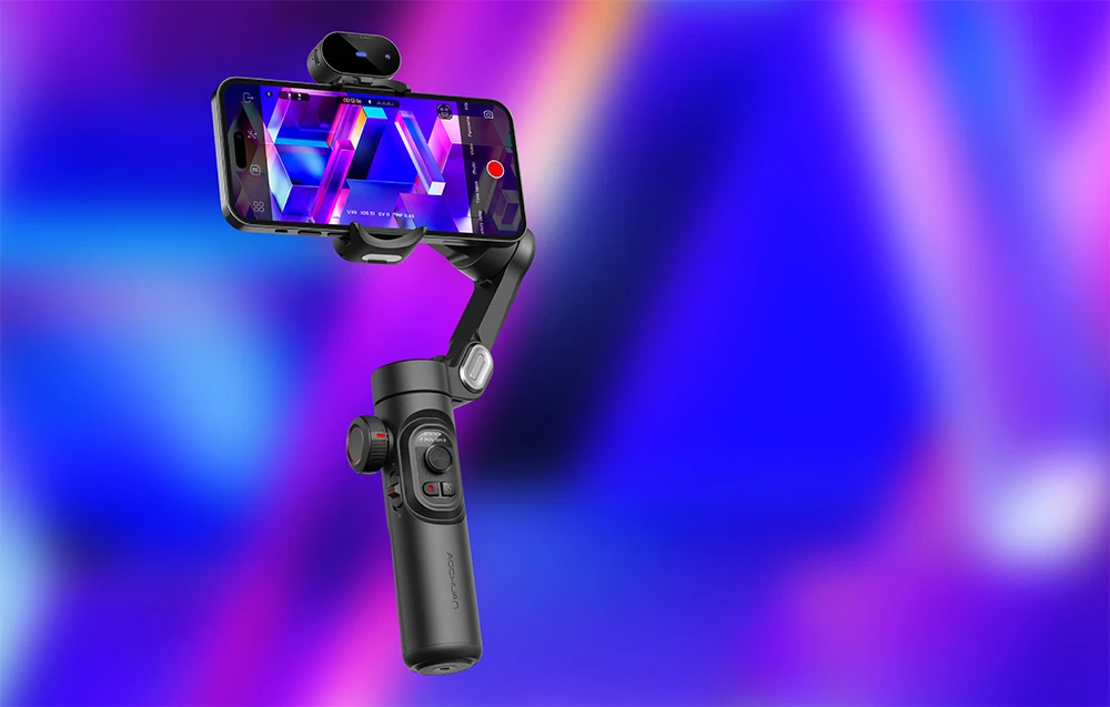 AOCHUAN XE Gimbal with AI Sensor (Juodas) aprašymas - Prekės nuotrauka