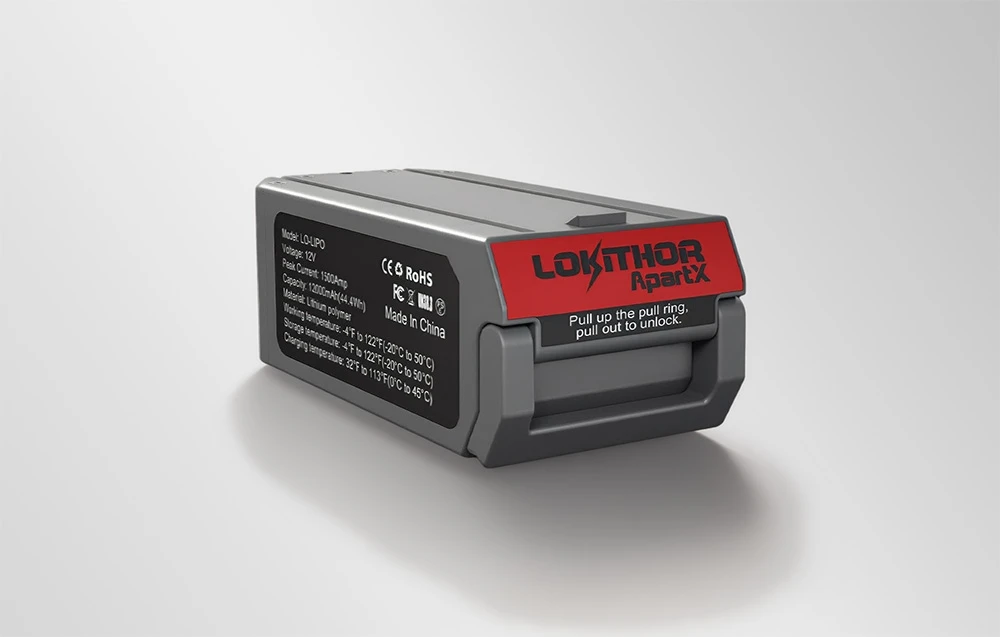 Lokithor ApartX 1500Ah 44.4Wh LiPo Baterija aprašymas - Prekės nuotrauka