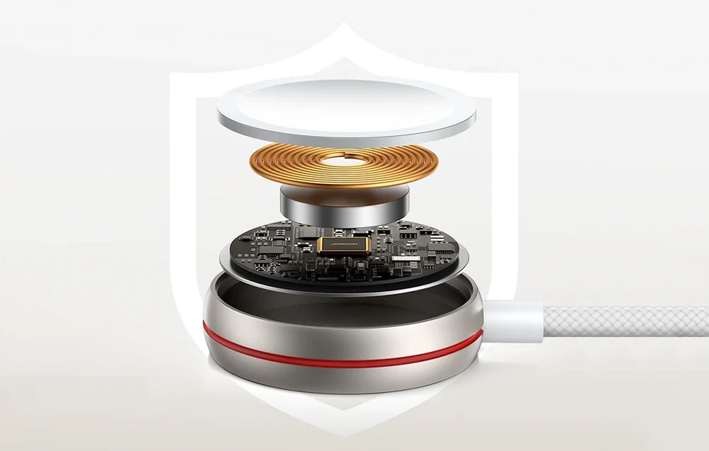 Apple Watch magnetinis įkroviklis Joyroom S-IW011 USB-C 5V 1.2m (baltas) aprašymas - Prekės nuotrauka