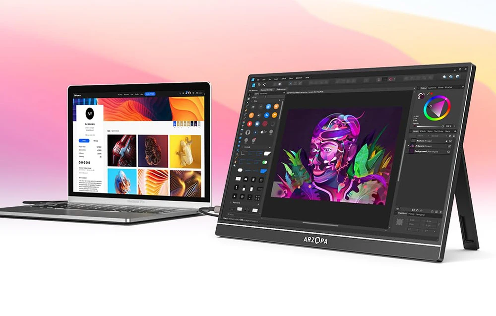 Arzopa nešiojamas monitorius A1 15.6" aprašymas - Prekės nuotrauka Arzopa nešiojamas monitorius A1 15.6" aprašymas - Prekės nuotrauka