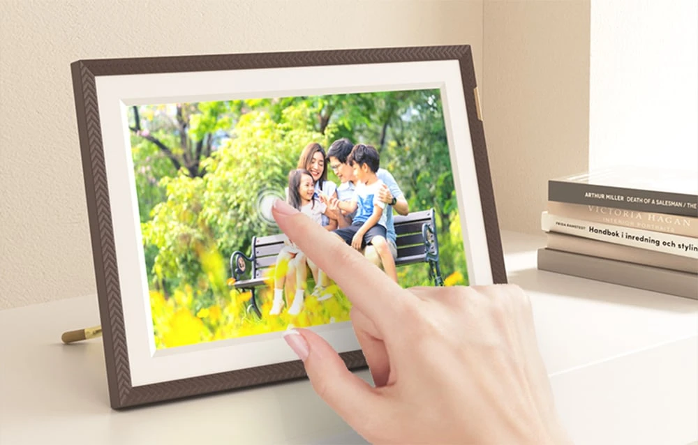 Monitorius Arzopa D10 10.1" digital frame (dark ruda) aprašymas - Prekės nuotrauka