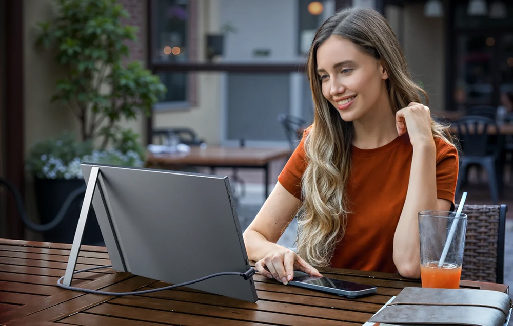 ARZOPA Z1C 16.1" Portable Monitorius (Gray) aprašymas - Prekės nuotrauka ARZOPA Z1C 16.1" Portable Monitorius (Gray) aprašymas - Prekės nuotrauka