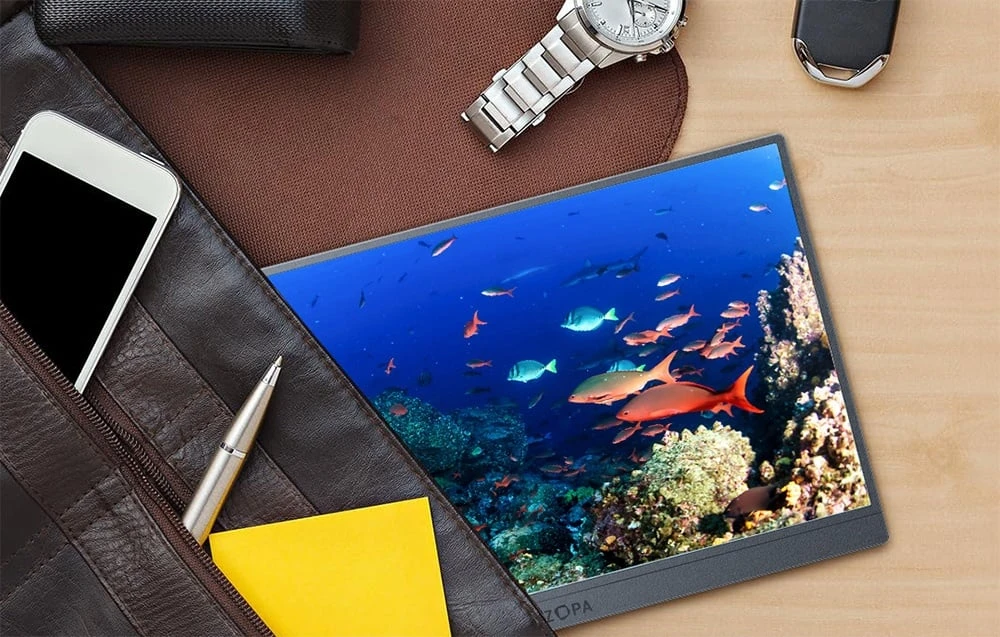 Arzopa Z1FC Sidabrinis Gray 16.1" Portable Monitorius aprašymas - Prekės nuotrauka