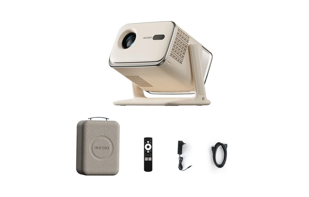 AURZEN Boom Mini Projektorius Case Bundle aprašymas - Prekės nuotrauka
