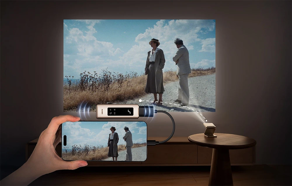AURZEN „Castplay“ belaidis HDMI adapteris aprašymas - Prekės nuotrauka